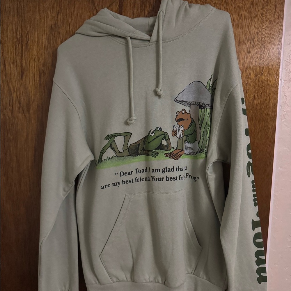 Green Frog and Toad Hoodie